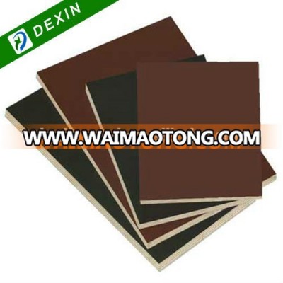 1250mmx2500mmm or 1220mmx2440mm Construction Film Faced Plywood