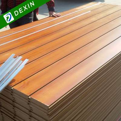 Melamine MDF Slotted Panels