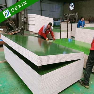 2020 Hot Sale Green PP Plastic Film Fcaed 3/4 plywood for Construction