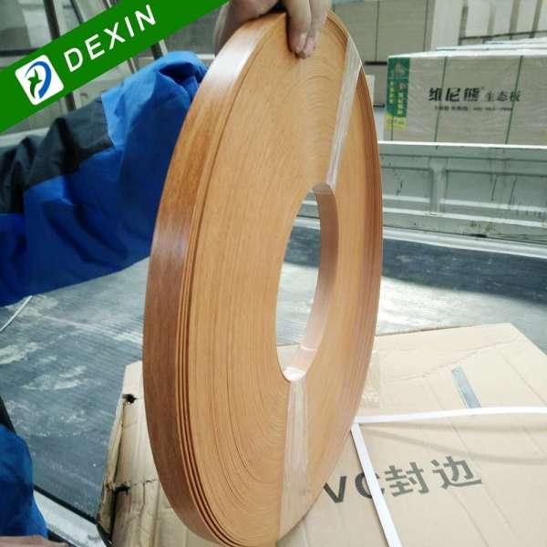 Solid Color or Wood Grain PVC Edge Banding Tape