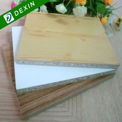 1220mmx2440mm Melamine Paper Laminated Chip Board for Furniture