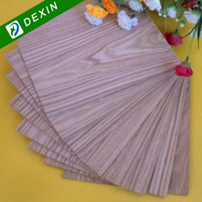 High Quality Natural Red Rose Veneered MDF/Red Rose MDF